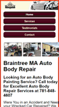 Mobile Screenshot of baystatecollision.com